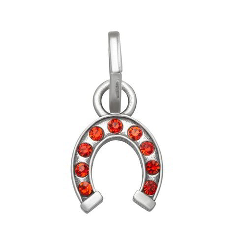Charm Donna Giovanni Raspini Argento 925 Mini Ferro di Cavallo Crystal 12176