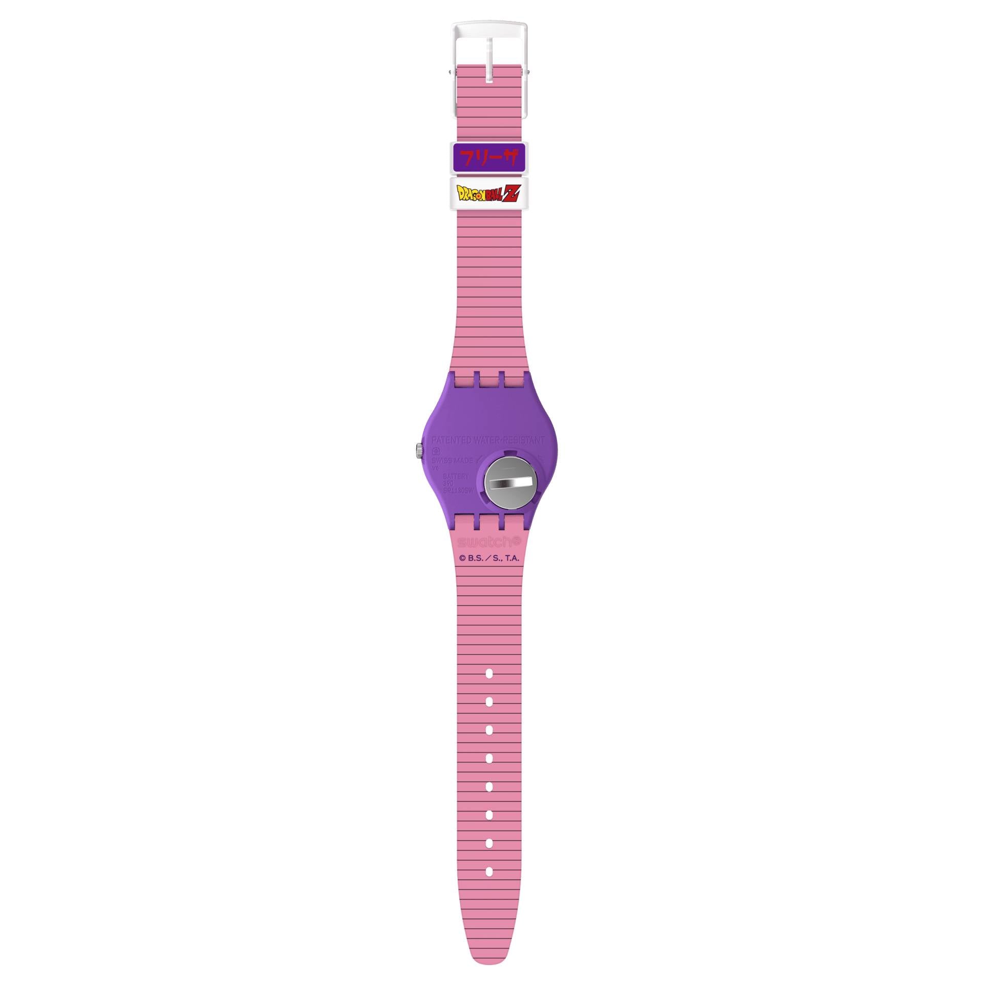 Orologio Uomo Swatch Quarzo Solo Tempo Frieza Dragonball GZ359