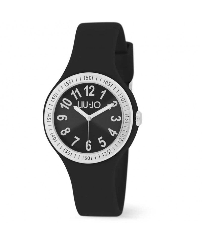Orologio Unisex Bambino Liu Jo Quarzo Solo Tempo Gomma Nera TLJ1932