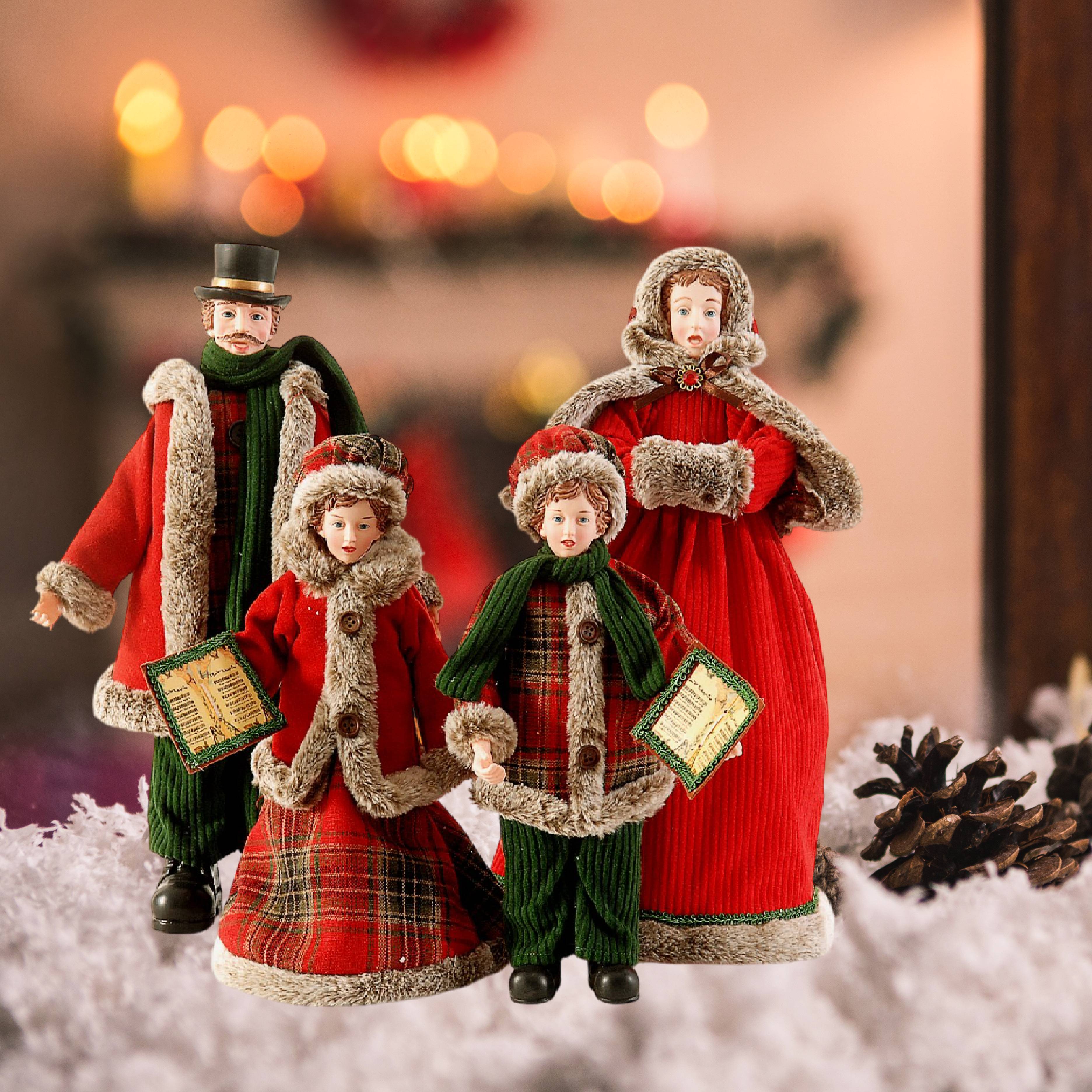 Famiglia Natalizia Vetur 46 cm 18262