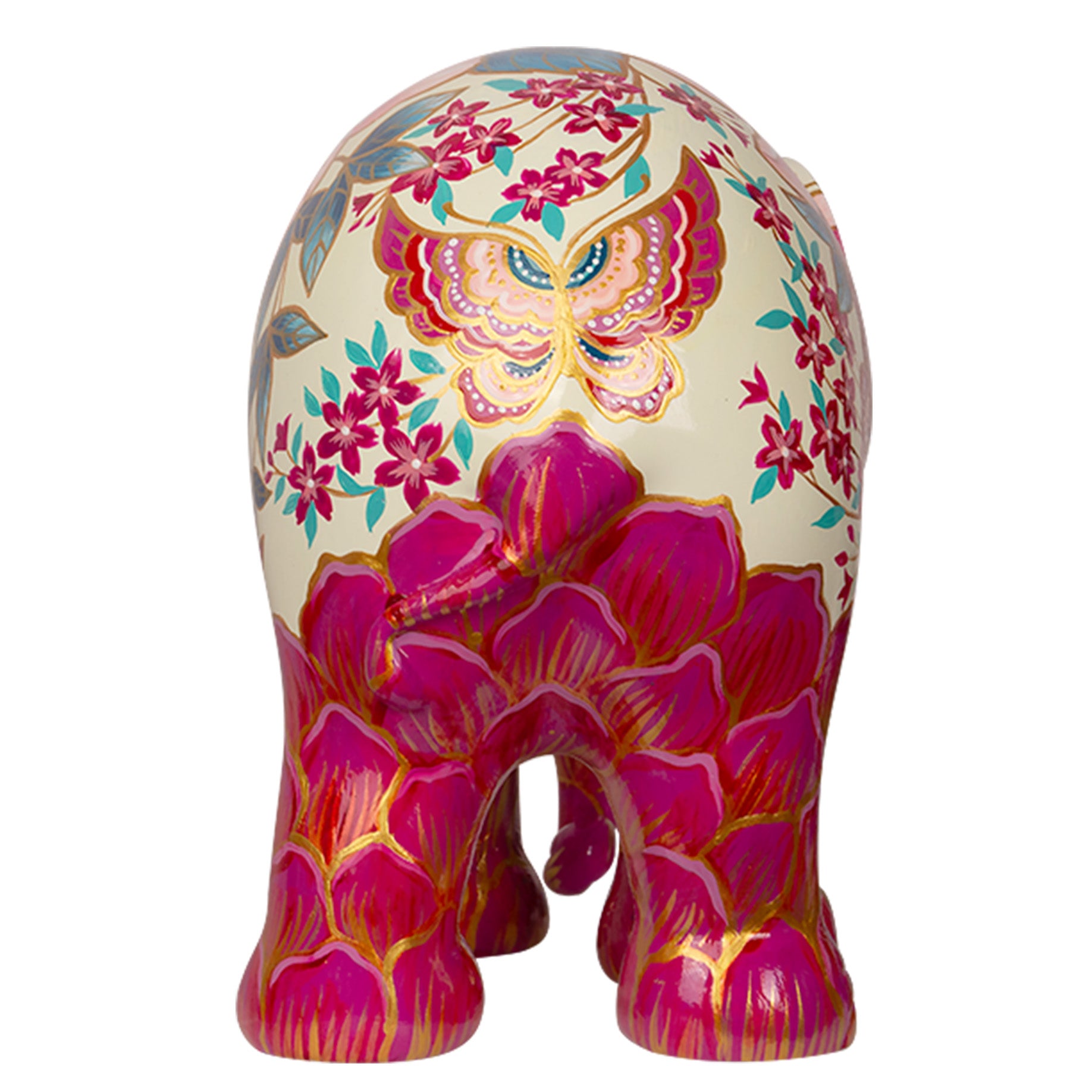 Scultura Elefante Belinda 15 cm Resina Dipinto A Mano 8858831273054
