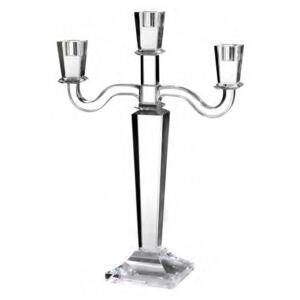 Candeliere Cristallo Onlylux Trasparente 3 Fiamme OL01714