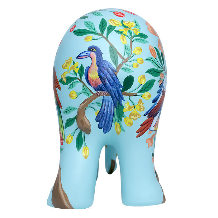 Scultura Elefante OnlyLux Resina Aves de Arequipa cm 15 Dipinto A Mano 8858831272644
