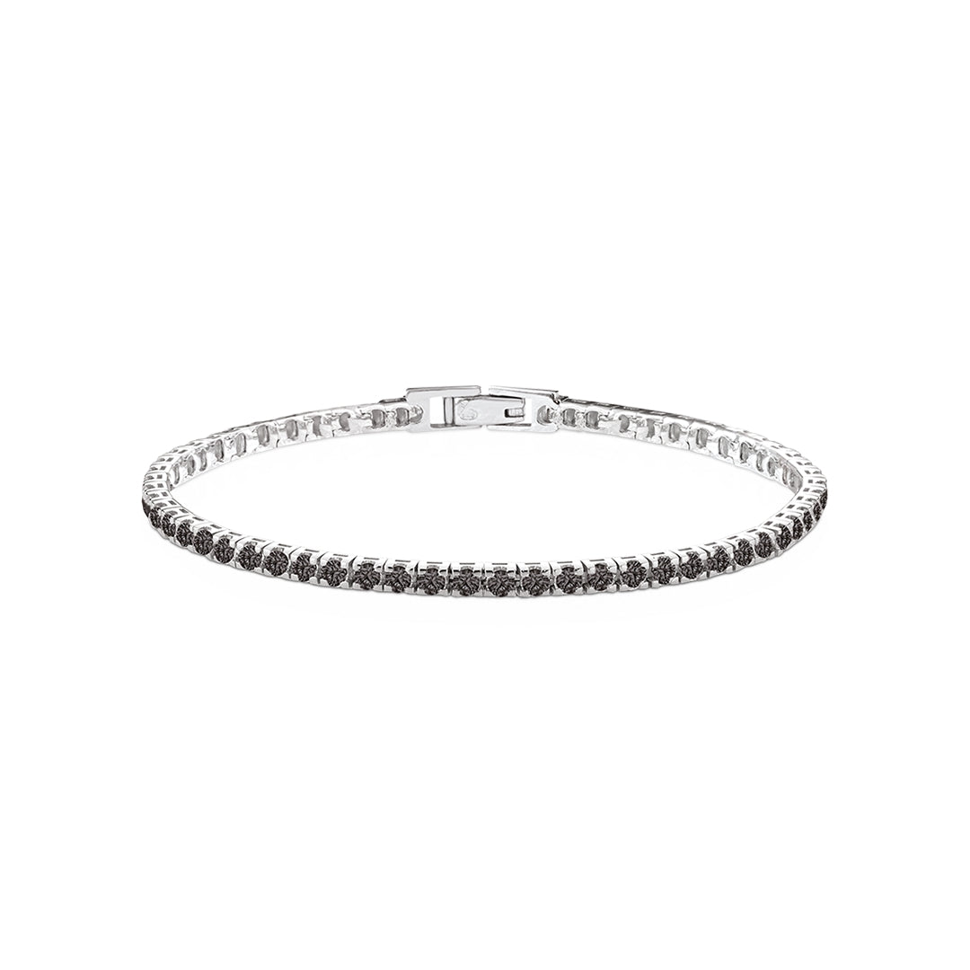 Bracciale Donna Kulto Tennis Cristalli Neri KT925-002