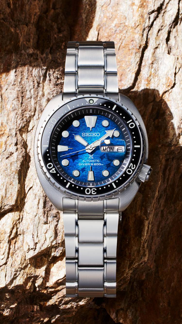 Orologio Uomo Acciaio Seiko Prospex Save The Ocean Automatico SRPE39K1
