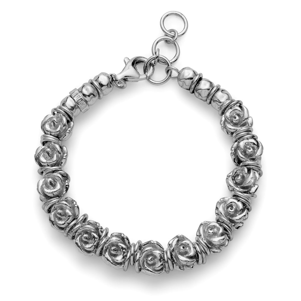 Bracciale Donna Maria Cristina Sterling Argento 925 Fiori 13 Rose G2899
