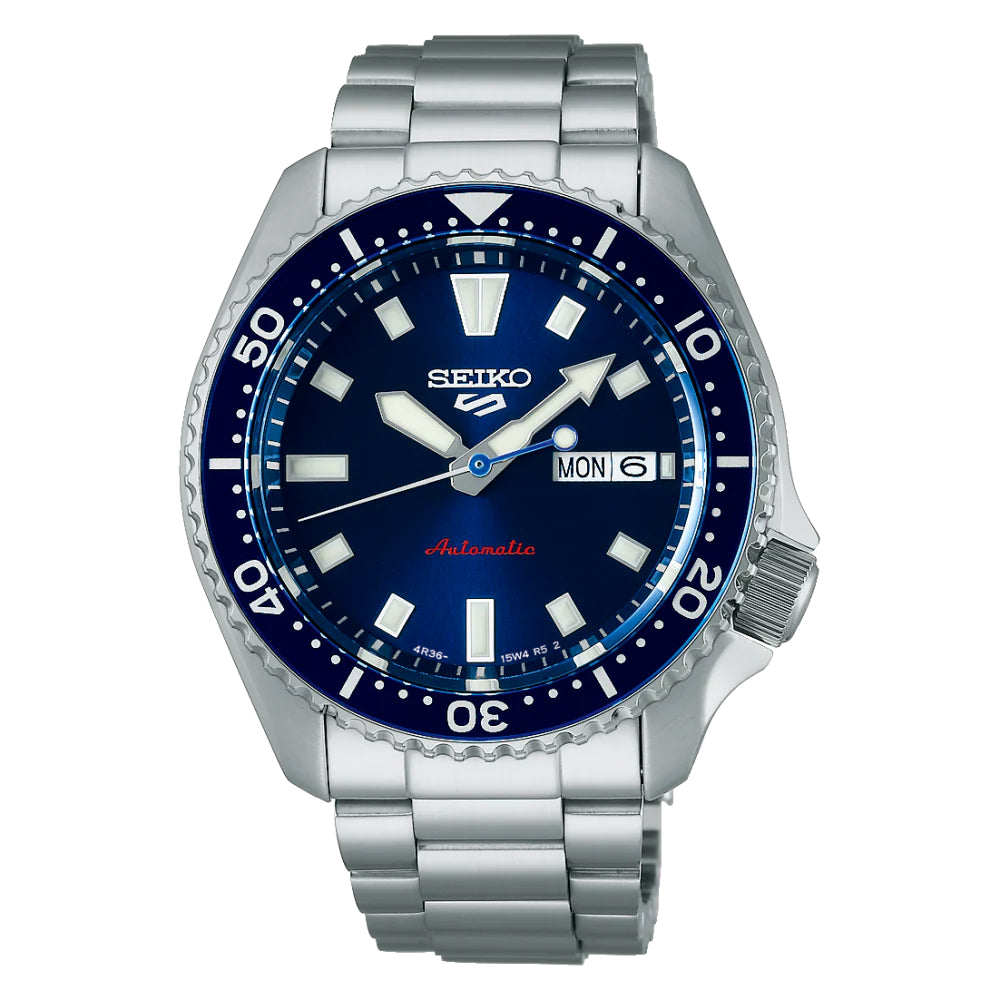 Orologio Uomo Seiko 5 Automatico SKX Blu SRPL83K1