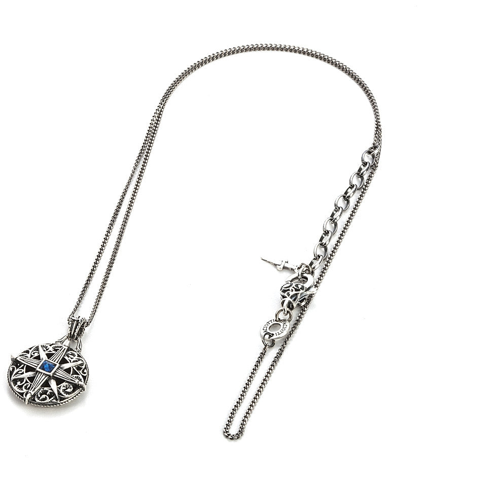 Collana uomo Cesare paciotti argento Rosa dei venti JPCL1797V