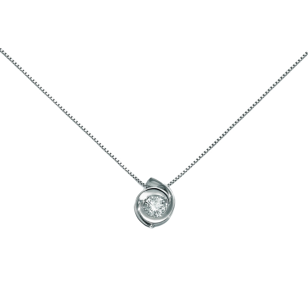 Collana Donna Miluna Punto Luce ORO 750 con  diamanti CLD3996-012G7