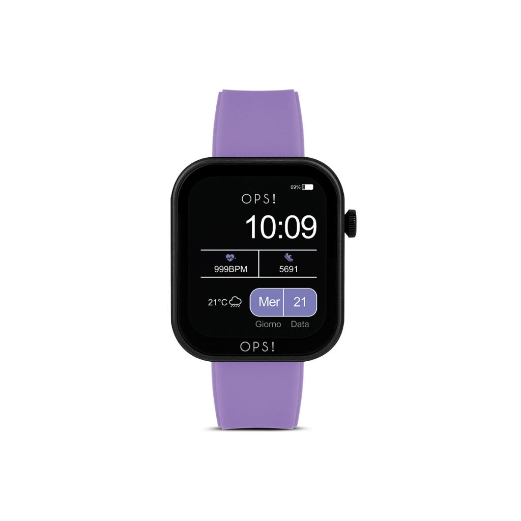Orologio Donna Ops Smartwatch Active Call Viola Lilla OPSSW-31