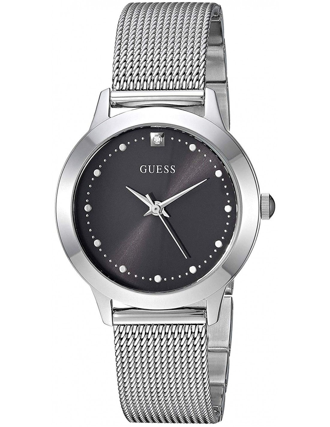 Orologio Donna Guess Quarzo Solo Tempo Zirconi Acciaio W1197L1