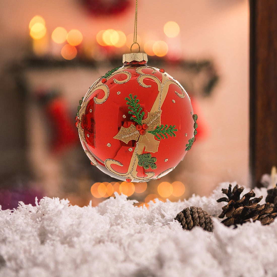 Palla Natalizia Vetur 10 cm 20727/1