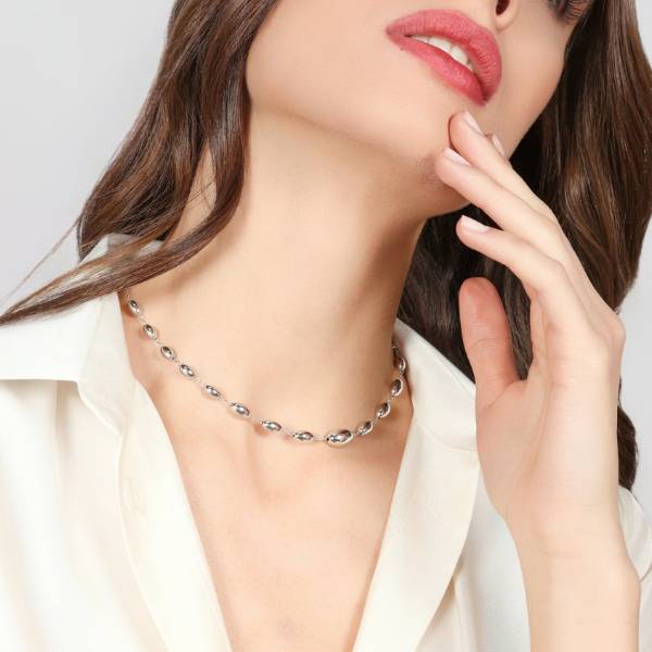 Collana Donna Unoaerre Boule Argento Lucido 587022