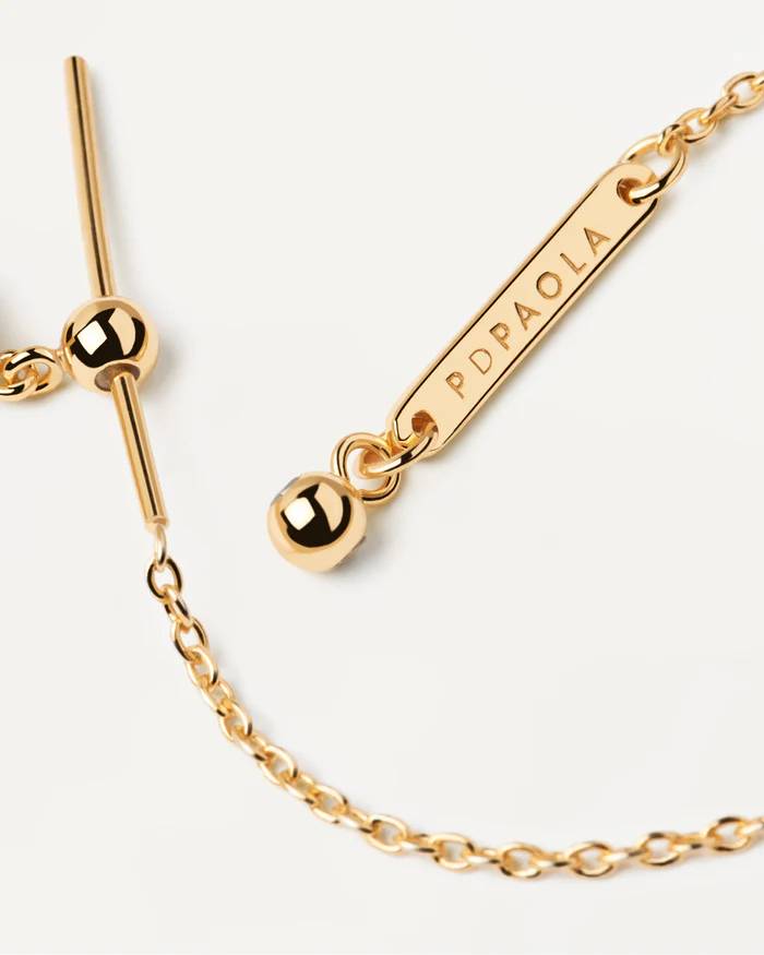 Bracciale Donna PDpaola Argento Dorato 925 Base Per Cham PU01-172-U