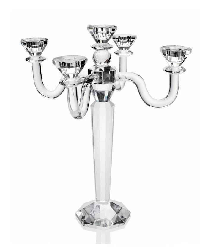 Candeliere Ottaviani Cristallo Lucido 5 Fiamme Trasparente 800466