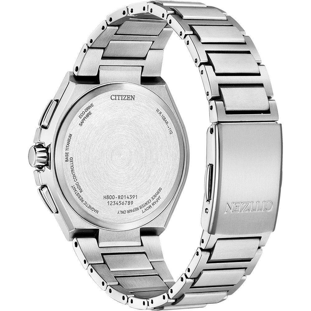 Orologio Uomo Citizen Titanio Radio Controllato Cronografo Eco Drive AT8234-85E