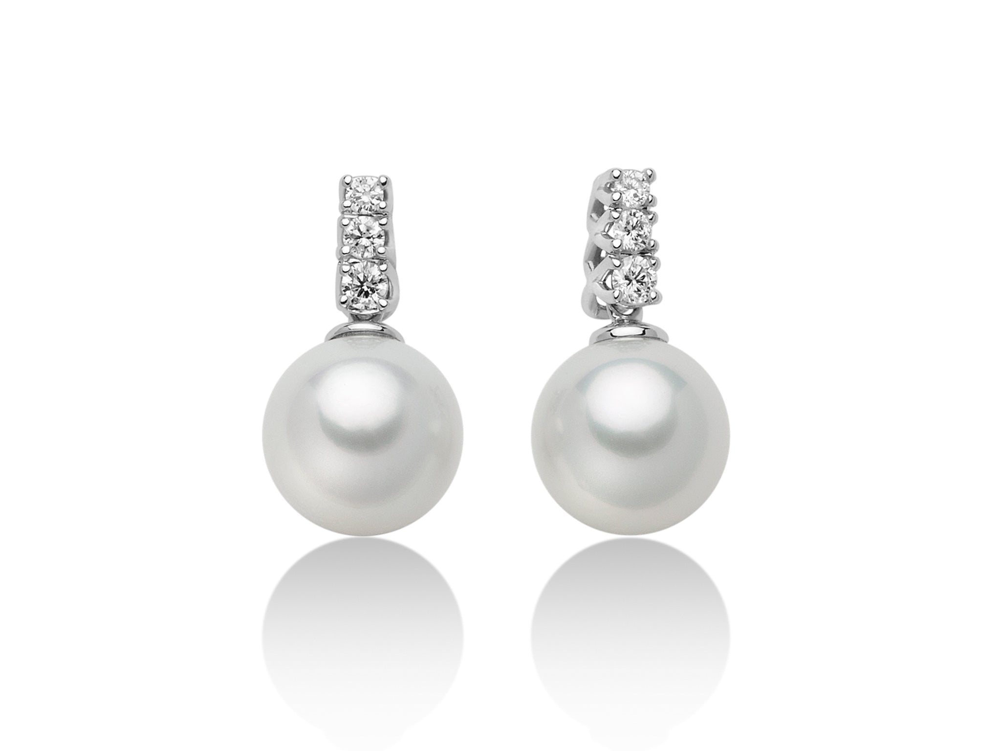 Orecchini Donna  Miluna oro 750 Perla e diamante PER2366A