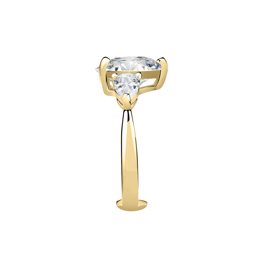 Anello Donna Chiara Ferragni con Zirconi Bianchi  a forma di cuore