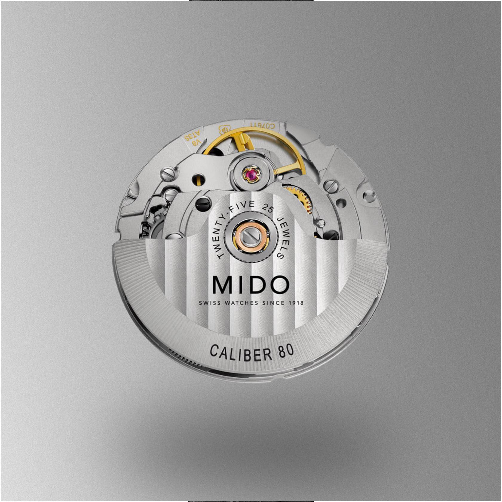 Orologio Uomo Mido Automatico Gran Data Pelle M0274261601800