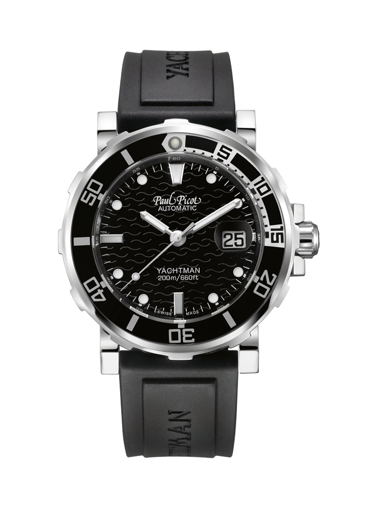 Orologio Uomo  Paul Picot Yachtman Automatico cinturino pelle 1151ZLN/C