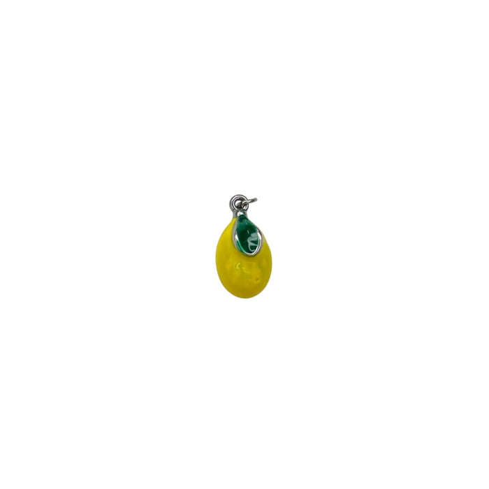 Collana Fruit Donna Re Mida Cotone Charm Acciaio Componibile