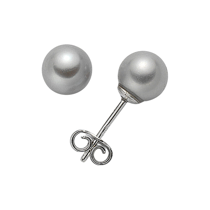 Orecchini Donna Mikiko Oro 9 Kt Perla 6-6,5 mm Grigia MM0030R4FAGR060
