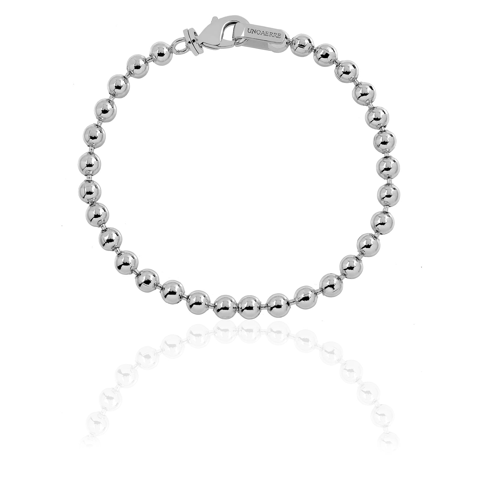 Bracciale Uomo Unoaerre Acciaio  Maglia a pallini 560811