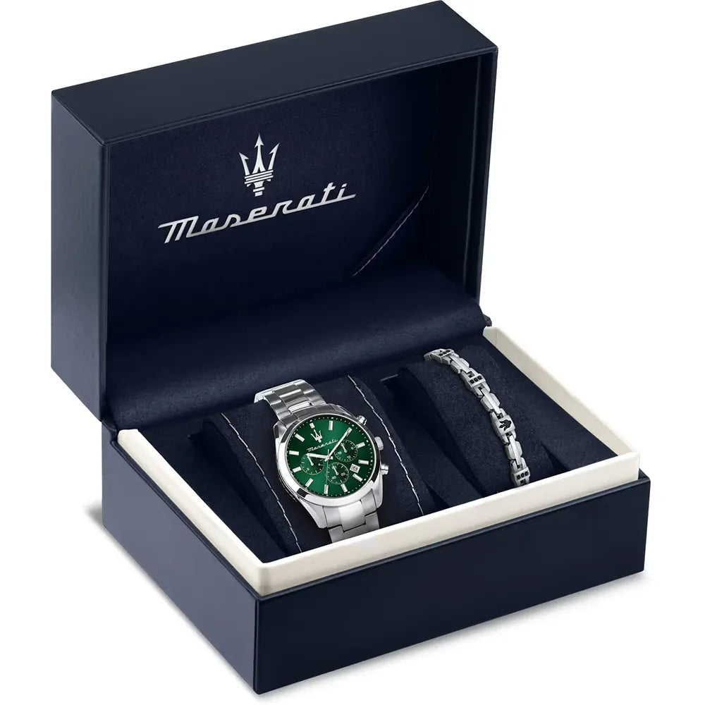 Orologio Uomo Maserati Acciaio Attrazione Crono  R8853151017