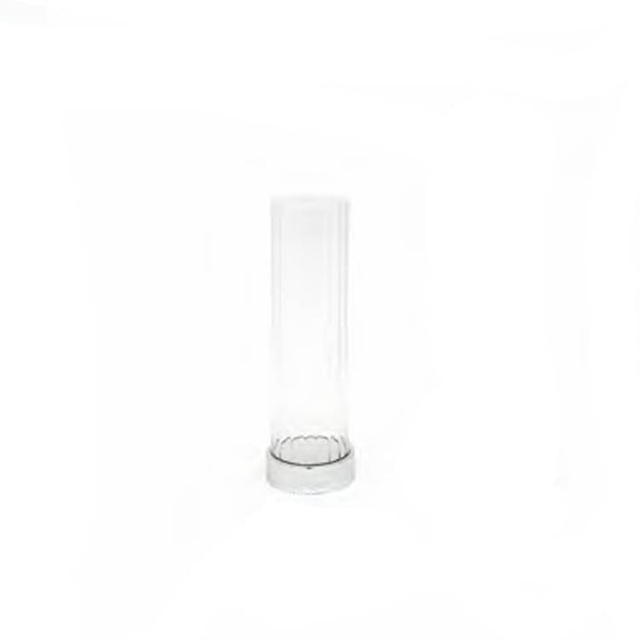 Vaso Sequenze Stem Trasparente Base Argento 25 cm SQ3355/1