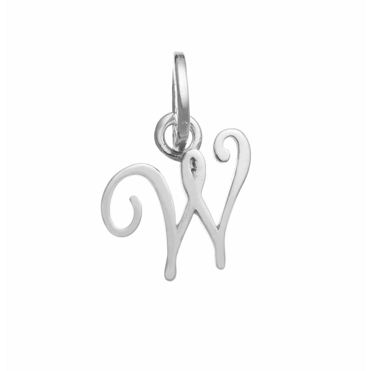 Charm Donna Giovanni Raspini Argento 925 Lettera W Juliet Realizzato A Mano 10742