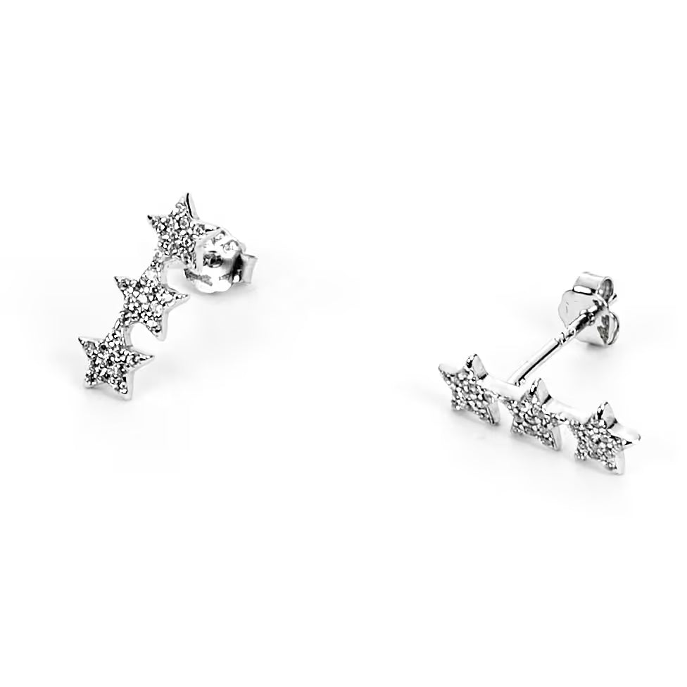 Orecchini Donna 4US cesare paciotti argento 925 a stella 4UOR5435W