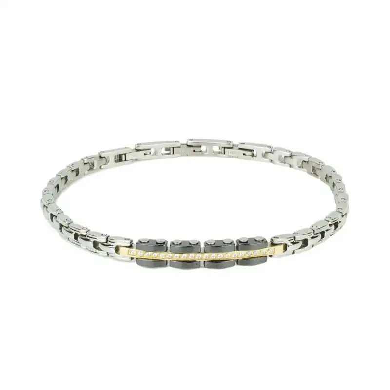 Bracciale uomo Acciaio Zancan UHB050