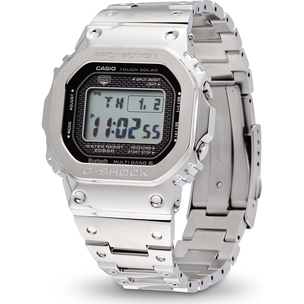 Orologio Uomo Acciaio Casio Quarzo  Digitale Vintage GMW-B5000D-1ER