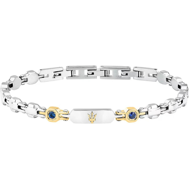Bracciale Uomo Acciaio Maserati Sapphire Blu Semirigido JM3335AXO11