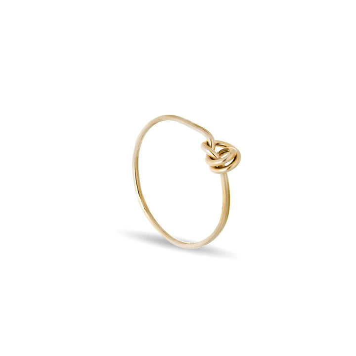 Anello Donna Cupido Filo D'Amore Oro Giallo 9 KT Mis 12 AN251G