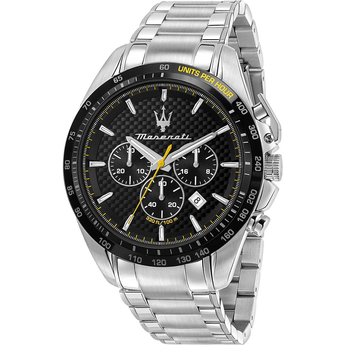 Orologio Uomo Acciaio Maserati Traguardo Quarzo Cronografo R8873612042