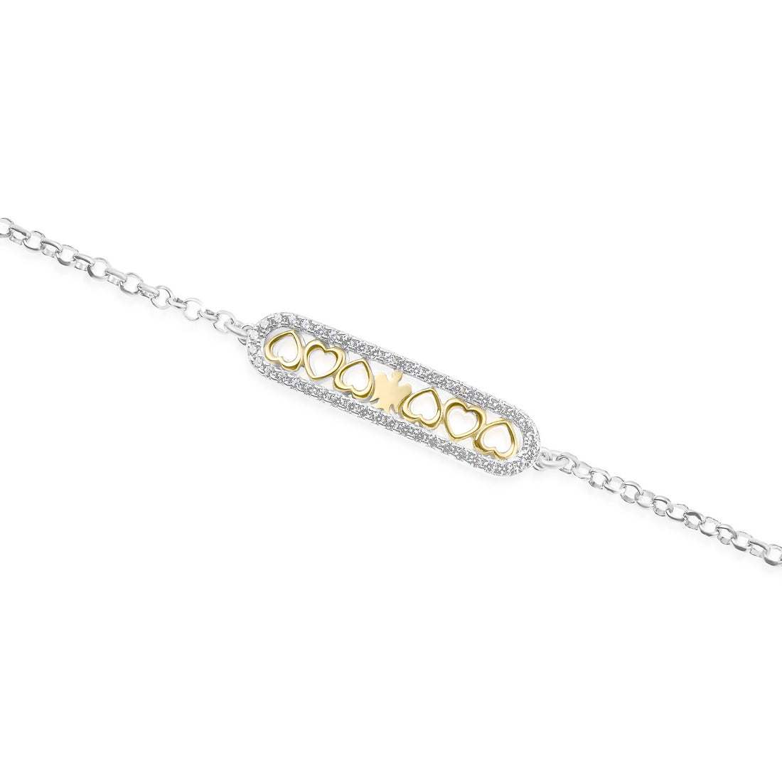 Bracciale Donna Roberto Giannotti Cuori Angelo GIA463