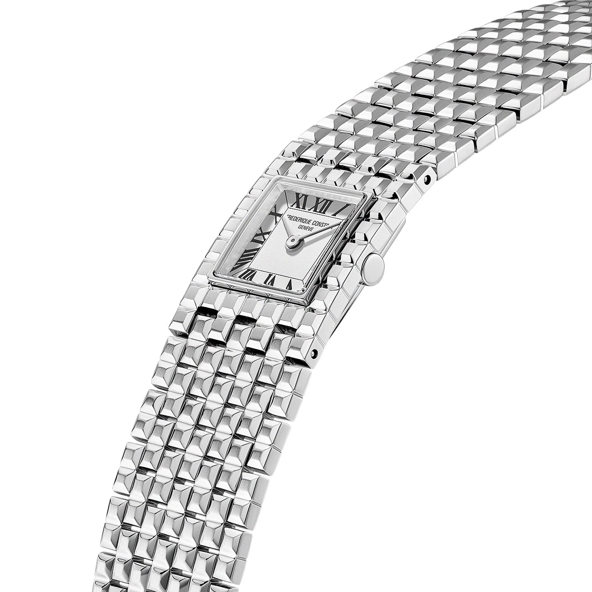 Orologio Unisex Frederique Constant Manchette Bianco Quarzo FC-200WR1MC6B