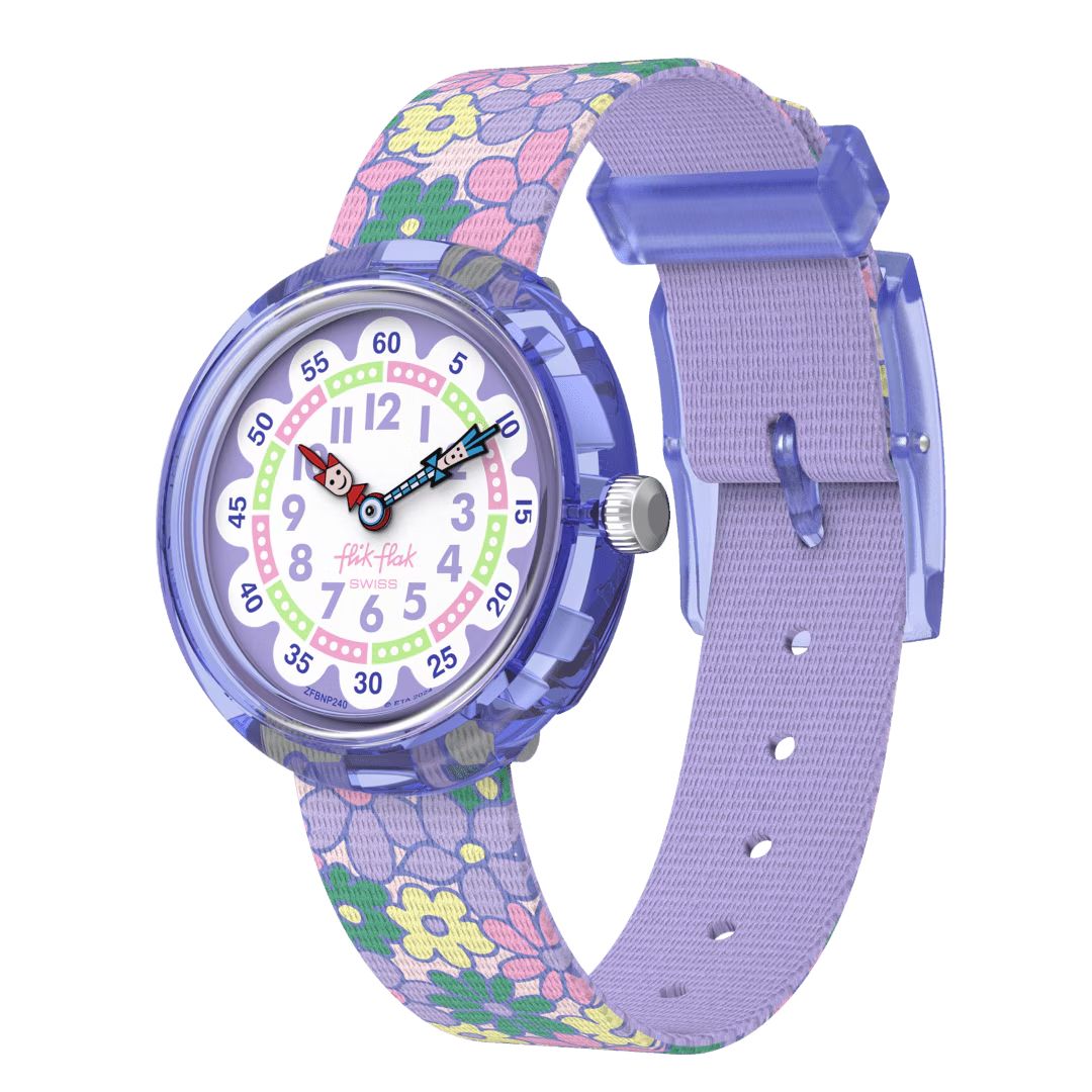 Orologio Bambina Swatch Flik Flak FLOWER FIELDS ZFBNP240