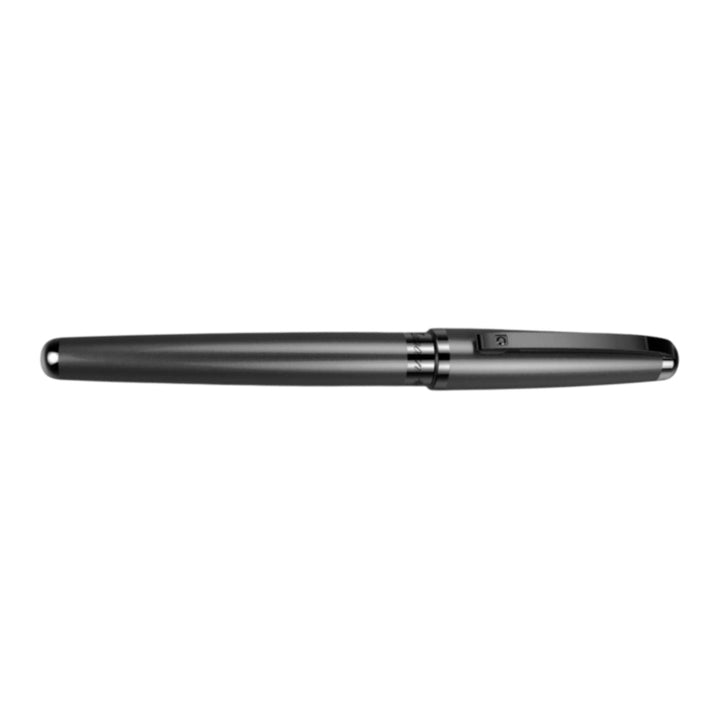 Penna Uomo Zancan Sfera Acciaio Nero Satinato Diamante Nero HPN034-DN