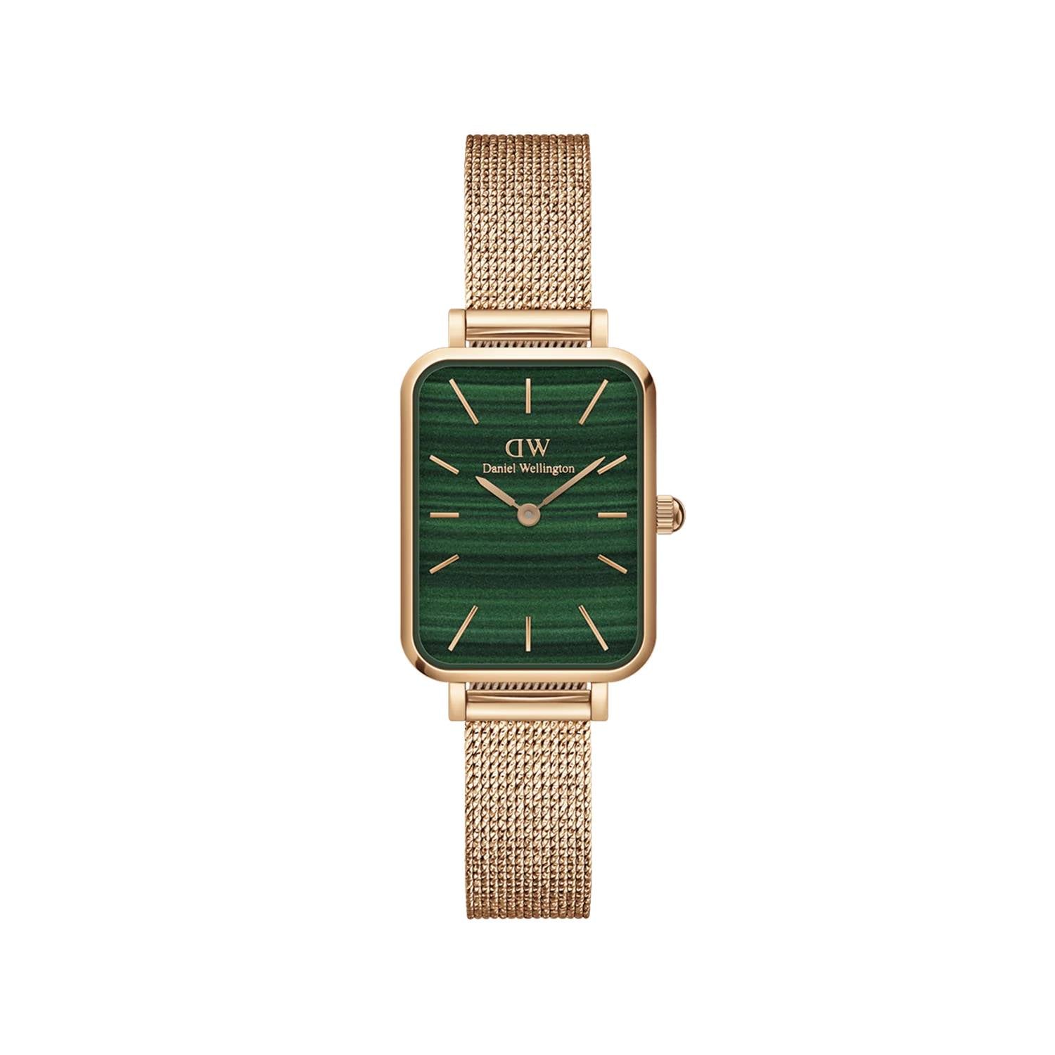 Orologio Donna Daniel Wellington Quadro Cassa 20 x 26 mm Acciaio Rosè DW00100437