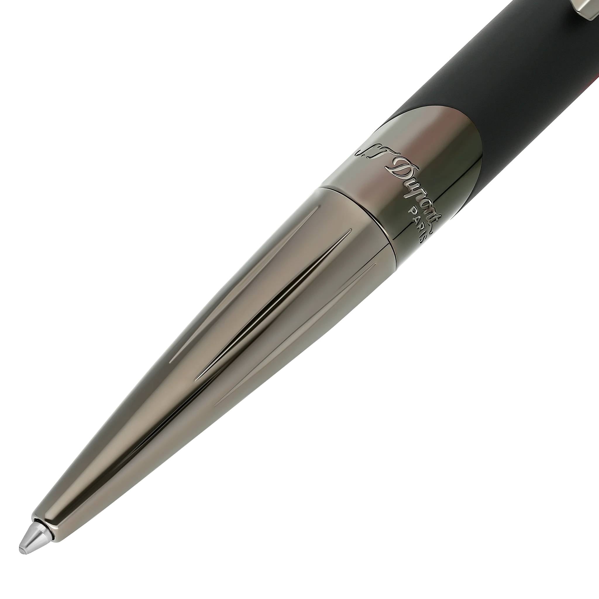 Penna Uomo Dupont Sfera Defi Acciaio Canna Di Fucile Opaco 405719