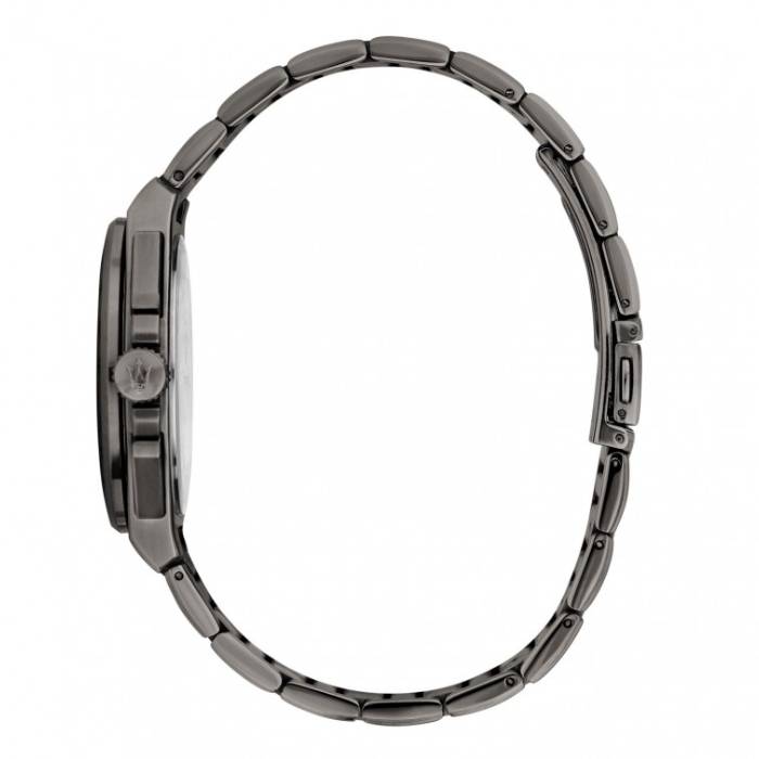 Orologio Uomo Maserati Velocità Acciaio Nero Quarzo Nero Crono Data R8873653006