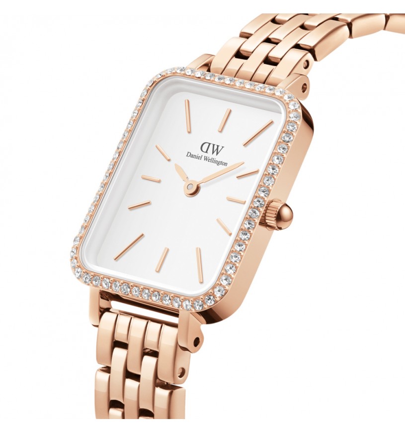 Orologio Donna Daniel Wellington Acciaio Rosè Quadro 20 x 26 mm DW00100672