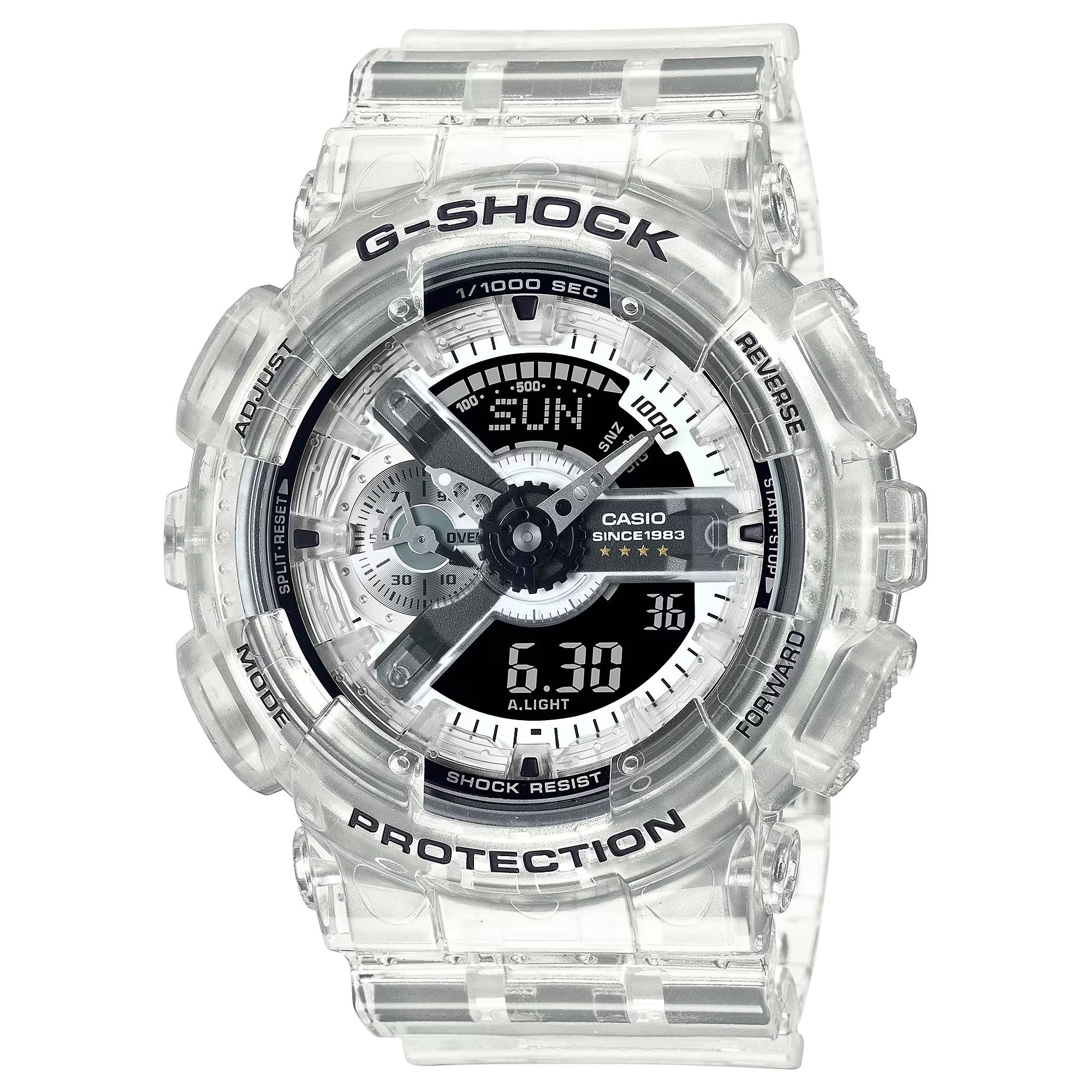 Orologio Uomo Casio G-Shock Digitale Special Edition Clear Remix GA-114RX-7AER