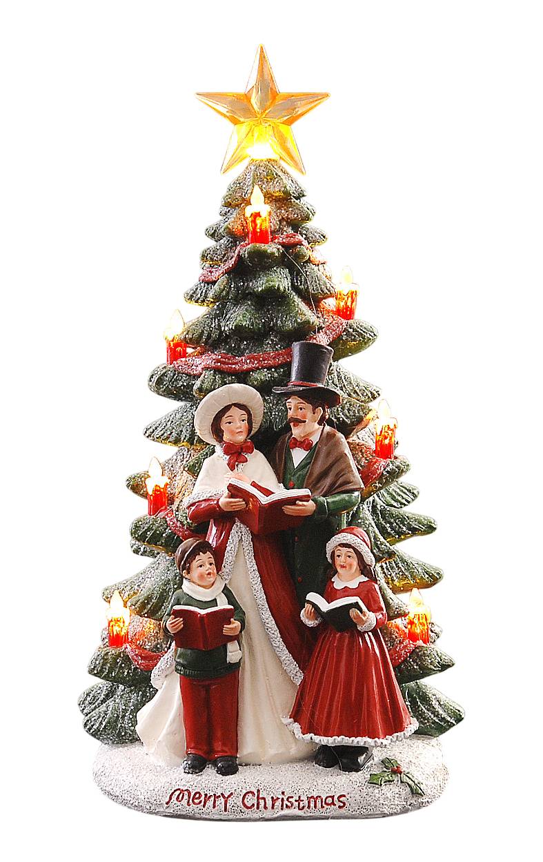 Famiglia Di Natale Vetur 34 cm 93514