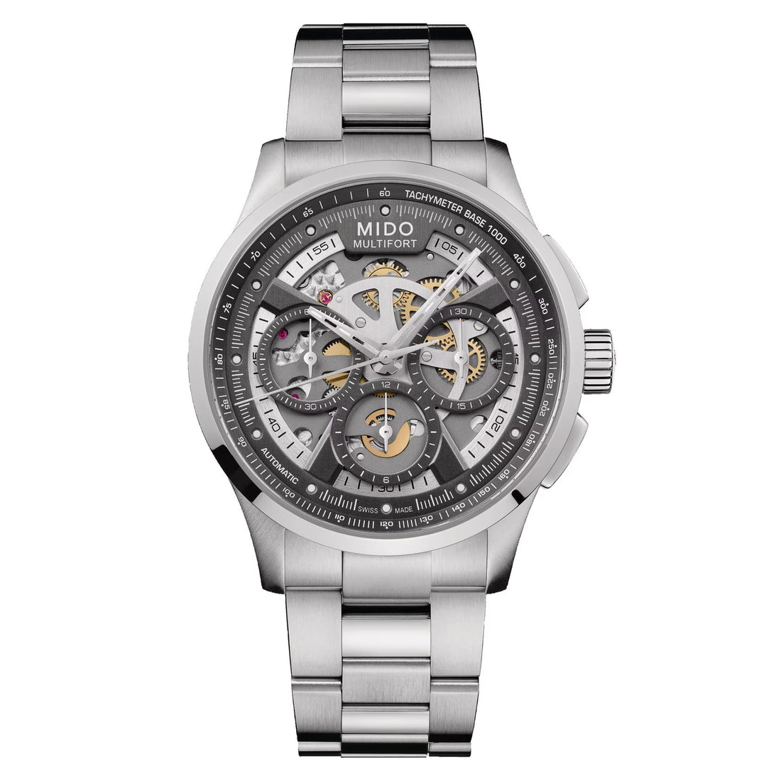 Orologio Uomo Mido Automatico Multifort Skeleton M0386621106000