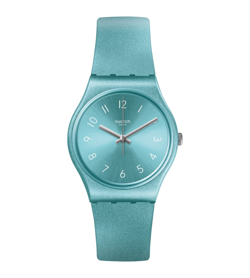 Orologio Unisex Bambino Swatch So Blue Verde Acqua Turchese GS160