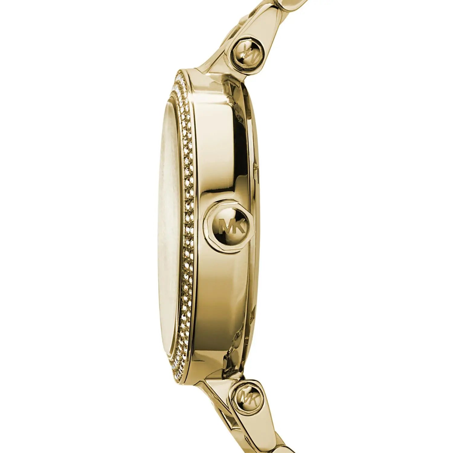 Orologio Donna Michael Kors Acciaio Dorato Zirconi Quarzo Solo Tempo MK5784