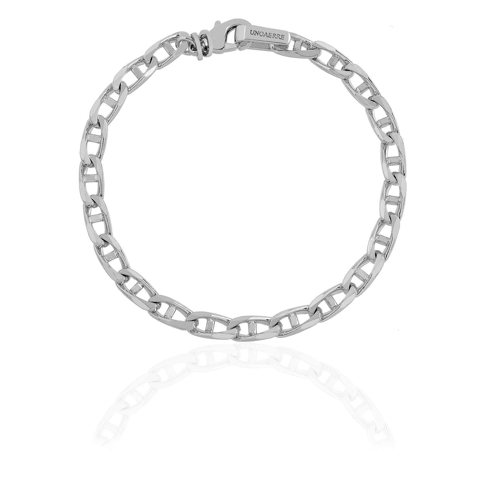 Bracciale Uomo Unoaerre Acciaio  Maglia traversino 560821
